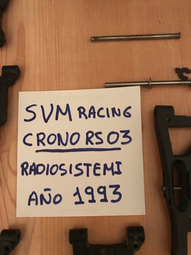 RC NITRO 1/8 VINTAGE AÑO 1992 CRONO RS03