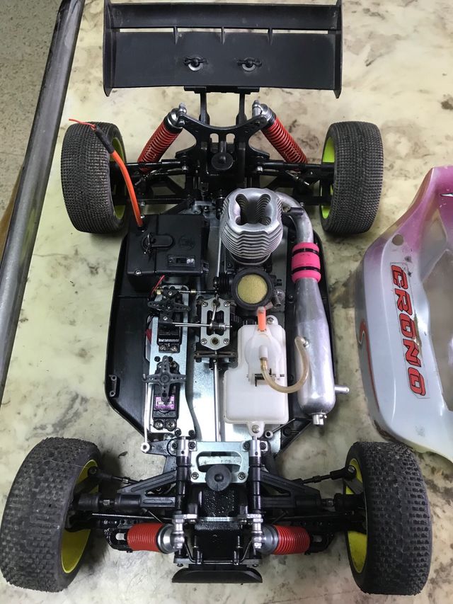 RC NITRO 1/8 VINTAGE AÑO 1992 CRONO RS03