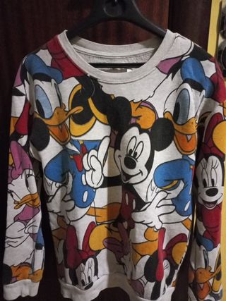 Sudadera BSK DISNEY personajes Minnie, Donal