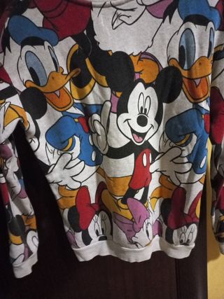 Sudadera BSK DISNEY personajes Minnie, Donal