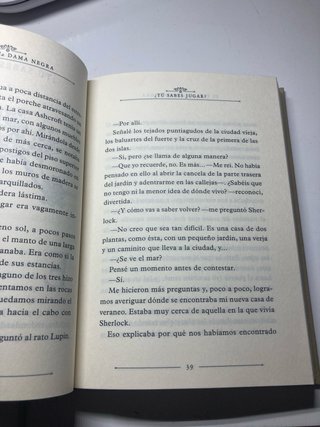 El trío de la Dama Negra: Sherlock, Lupin y yo 1
