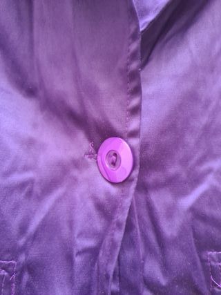 Blazer americana satinada raso nueva