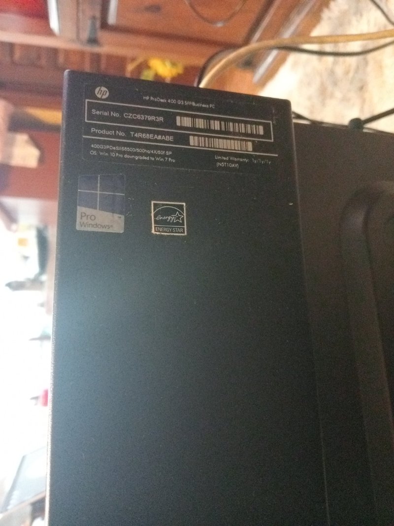 HP prodesk 400 g3 i5 6500 3.20 ghz afbeelding 3
