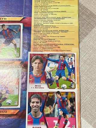 Cromos Liga 2005-2006