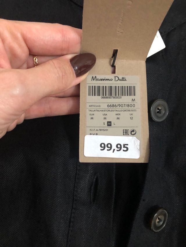 Mono Massimo Dutti T.m