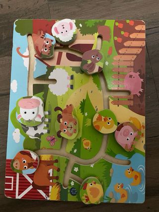 Puzle bebes de animales