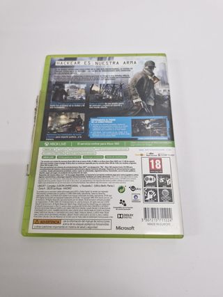 XBOX 360 WATCH DOGS
