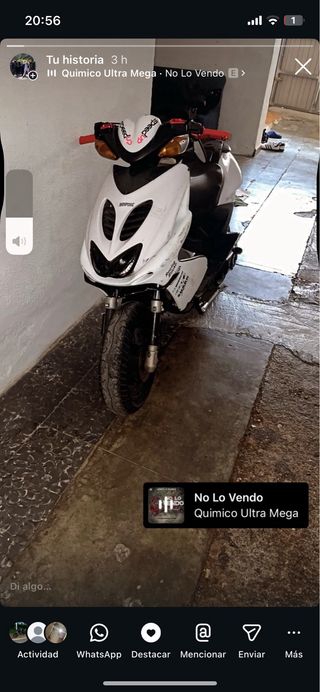 Yamaha aerox tpr 86full prepa conITV