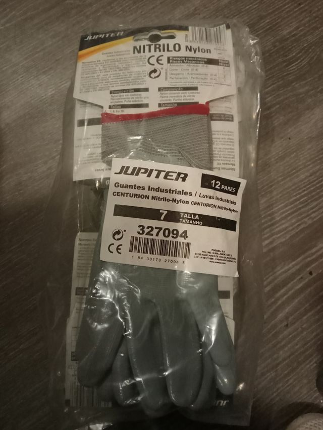 Guantes de trabajo alla 7, 12 pares