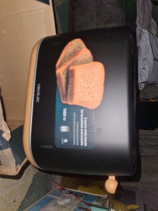 Tostadora 9000 BLACK WOODY 1100W