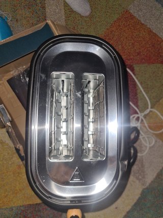 Tostadora 9000 BLACK WOODY 1100W