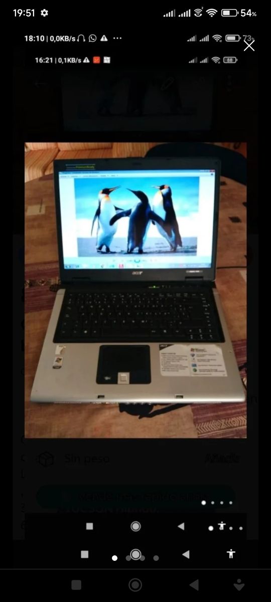 ChOLLO : PORTATIL ACER  