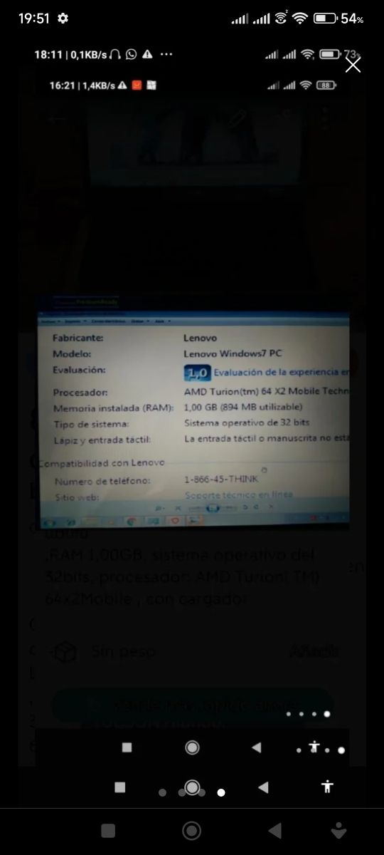 ChOLLO : PORTATIL ACER  