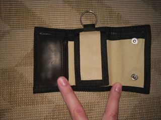 Cartera para billetes y monedas (el corte inglés)