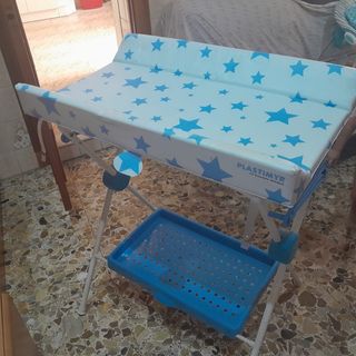 Bañera con cambiador bebé