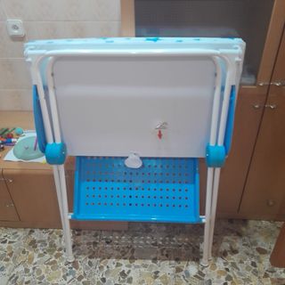 Bañera con cambiador bebé