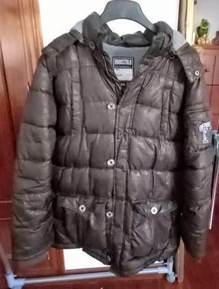 Chaquetón niño marrón 15-16