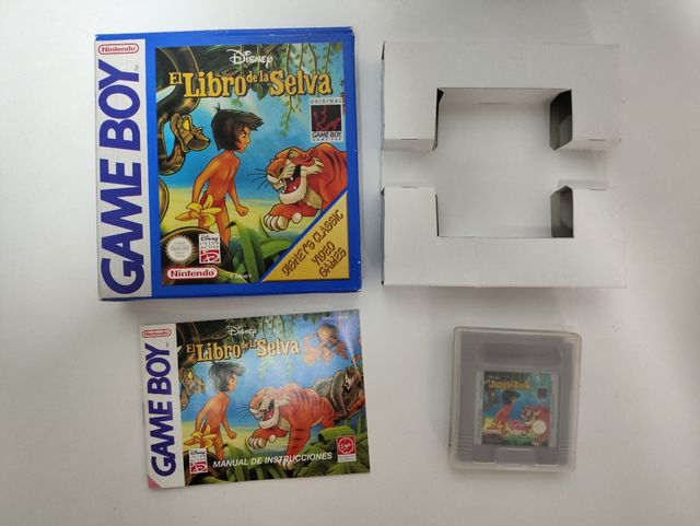 Juego libro de la selva gameboy