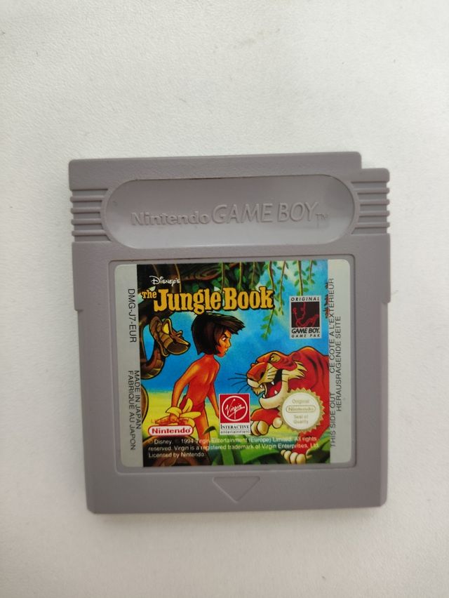 Juego libro de la selva gameboy