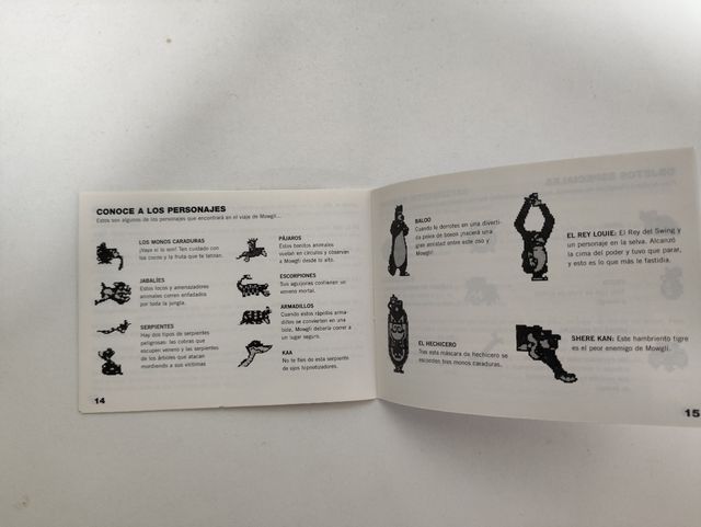 Juego libro de la selva gameboy
