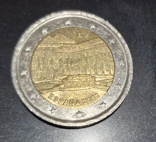 Moneda 2€ Patio de los Leones (Alhambra)