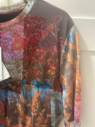 VESTIDO DESIGUAL CON ETIQUETA