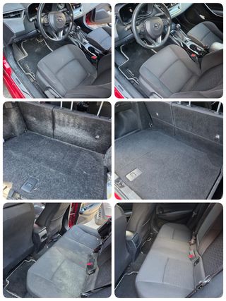 Limpieza Premium de Interiores de Vehículos 🚗✨