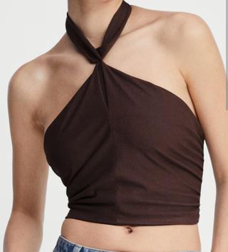 Crop top espalda descubierta