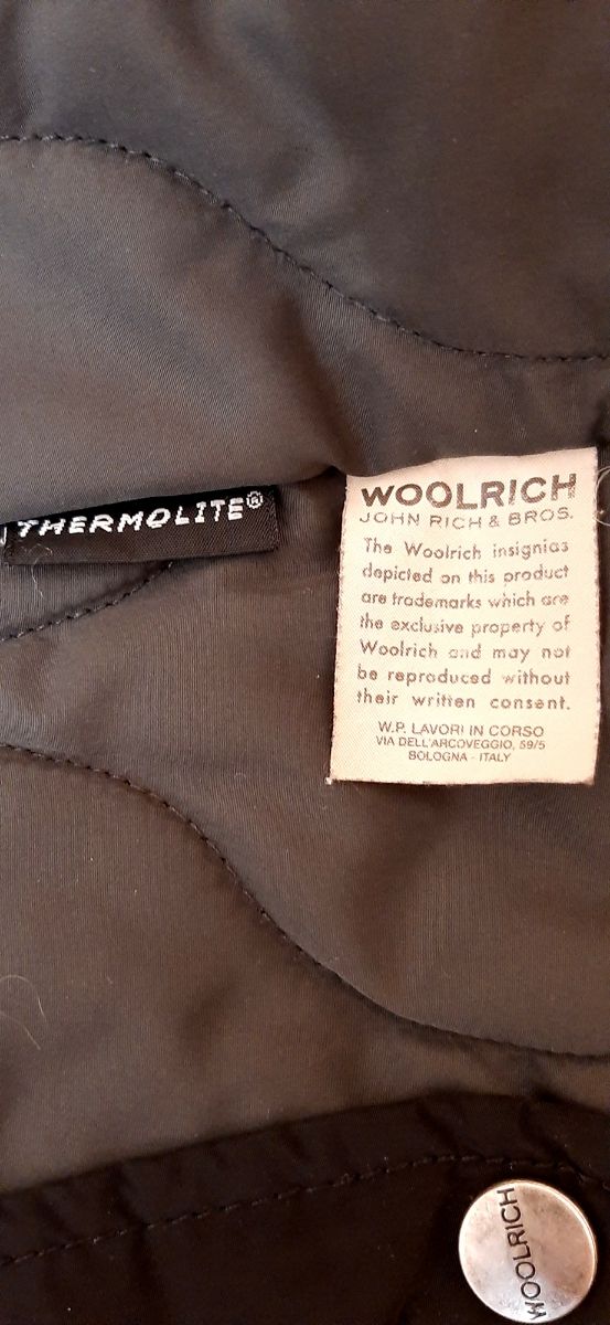 Woolrich originale parka nero