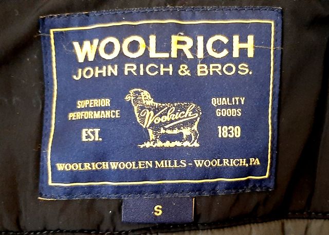 Woolrich originale parka nero