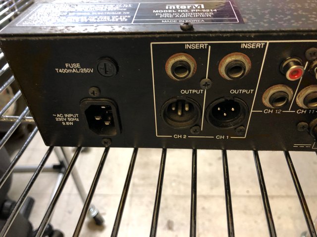 Pre amplificador InterM PP9214