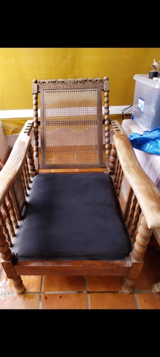 Tumbona de madera de teka