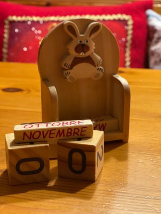 Calendario eterno in legno