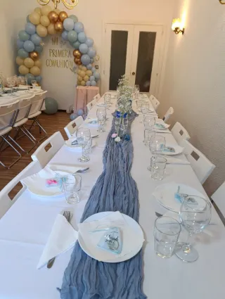 Alquiler de mesas y sillas para eventos