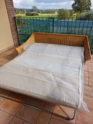 divano e poltrona letto