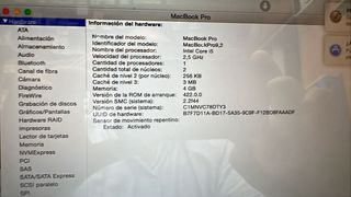 MACBOOK PRO 2012