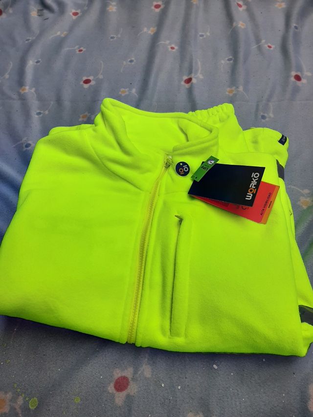 Forro polar trabajo alta visibilidad T-M