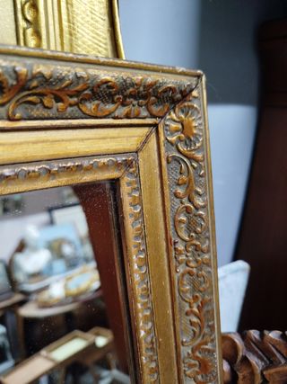  Espejo rectangular antiguo