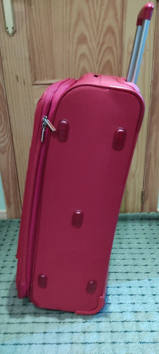 Maleta grande Roncato con ruedas.