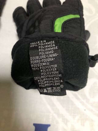 Guantes esqui niño