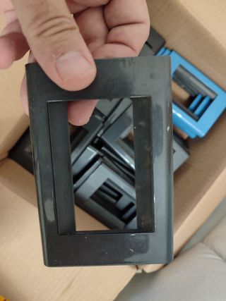 Placchette metallo BTicino living 3 posti