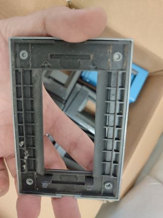 Placchette metallo BTicino living 3 posti