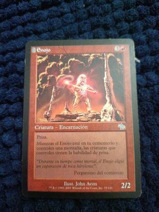 Carta Magic Enojo