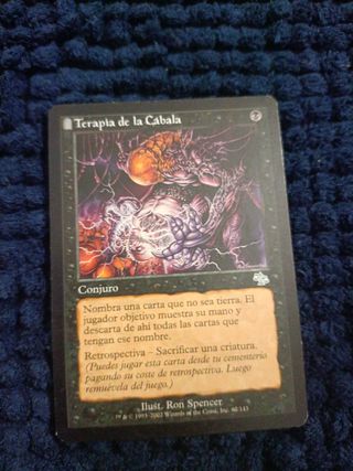 Carta Magic Terapia de la Cábala