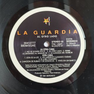 Vinilo La Guardia