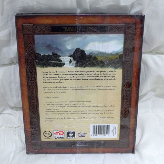 Pack Libros "El Anillo Unico" Juego de Rol NUEVOS