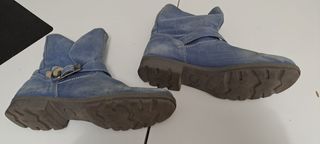 Botines azules