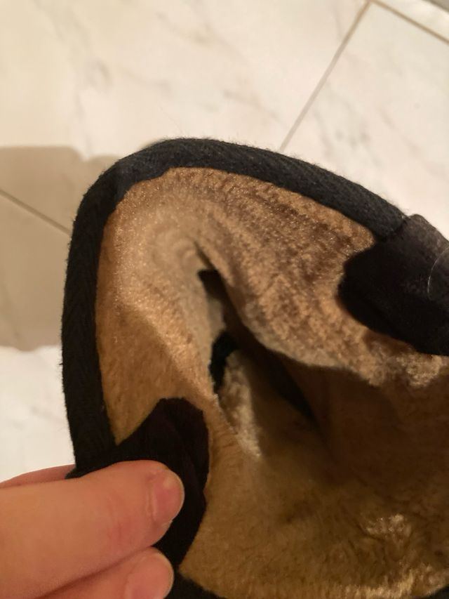 Botas negras con cuña invierno