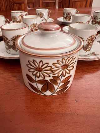 Set tazzine e zuccheriera vintage anni 60