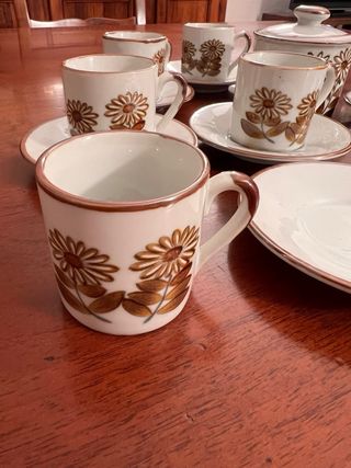 Set tazzine e zuccheriera vintage anni 60